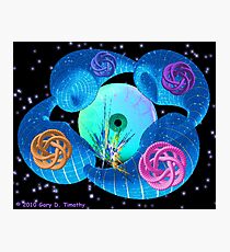 Dimensional Genesis - a fractal artwork Photographic Print