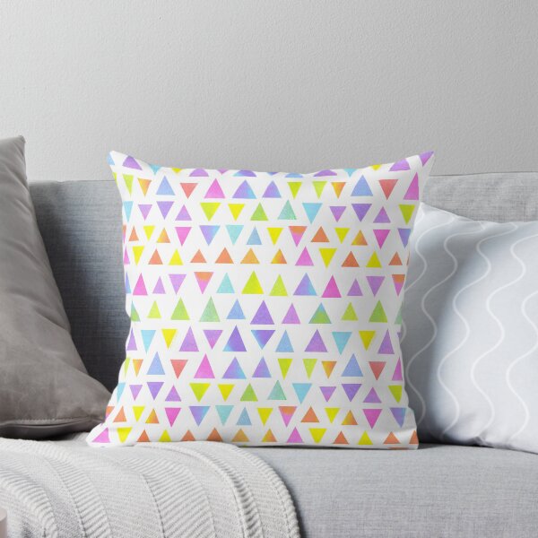 Item preview, Colorful Watercolor Triangle Pattern designed and sold by ArtVixen.