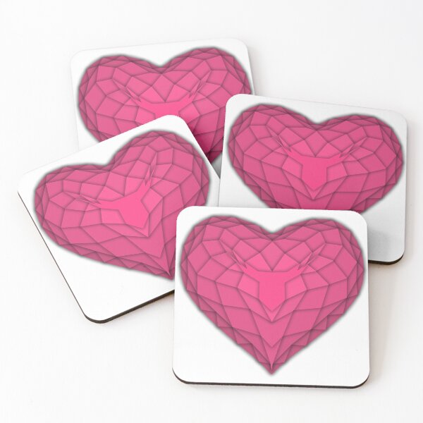 Item preview, Polygon Heart designed and sold by ACoolDuck.