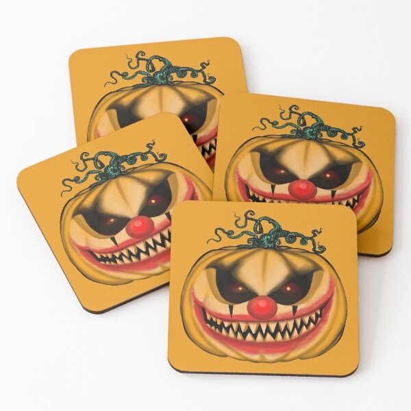 Item preview, Evil Clown Pumpkin designed and sold by Desha001.