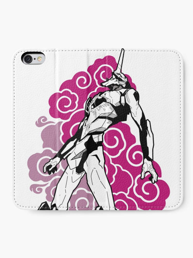 Alternate view of Evangelion clouds iPhone Wallet