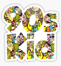 90er Jahre Kid - Ed, Edd n Eddy Sticker