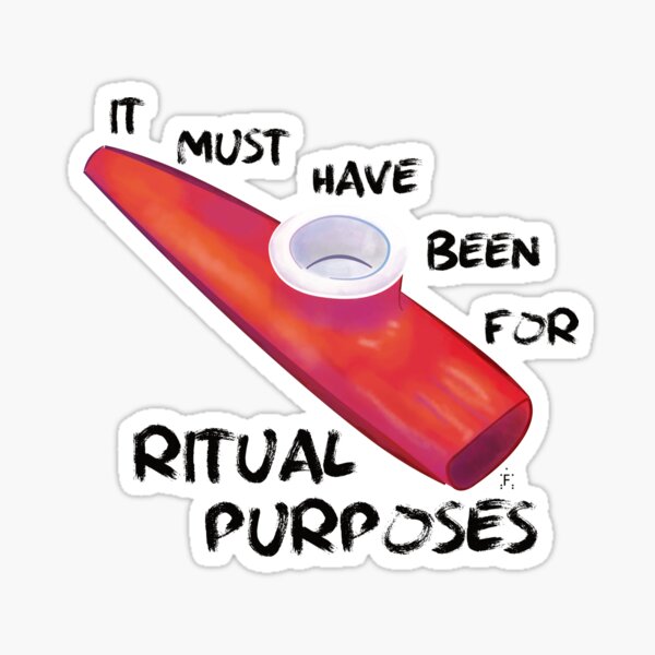 Ritual Purposes Sticker