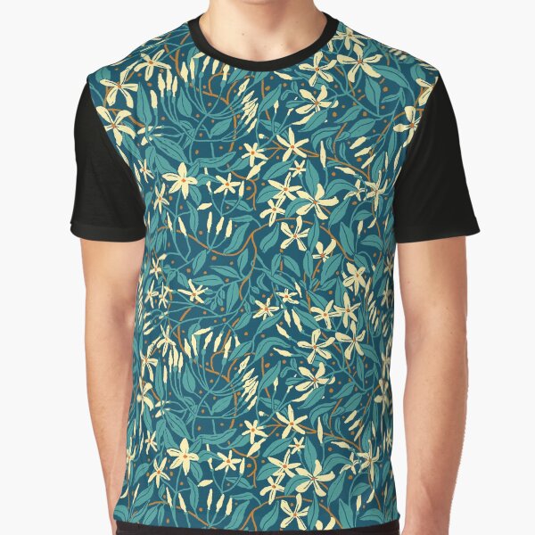 Jasmin Bleu T-shirt graphique