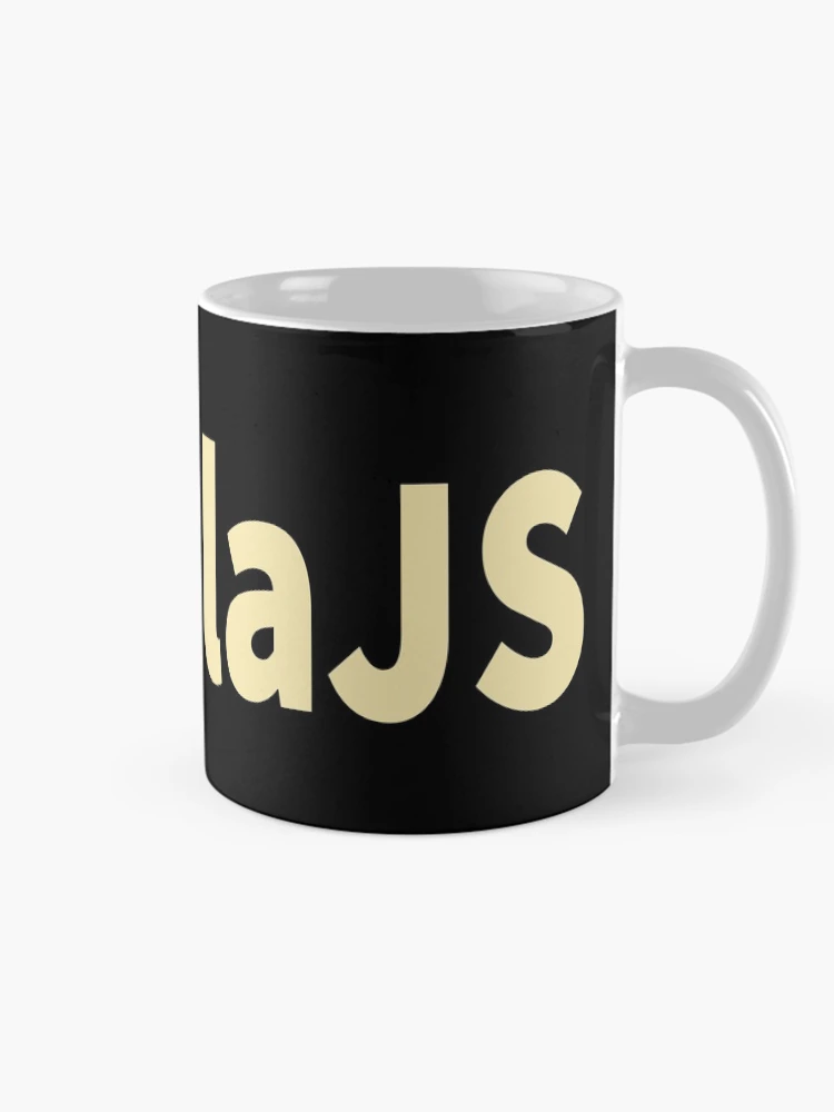 Thumbnail 3 of 6, Coffee Mug, VanillaJS - Design for Purist JavaScript Programmers designed and sold by ramiro.