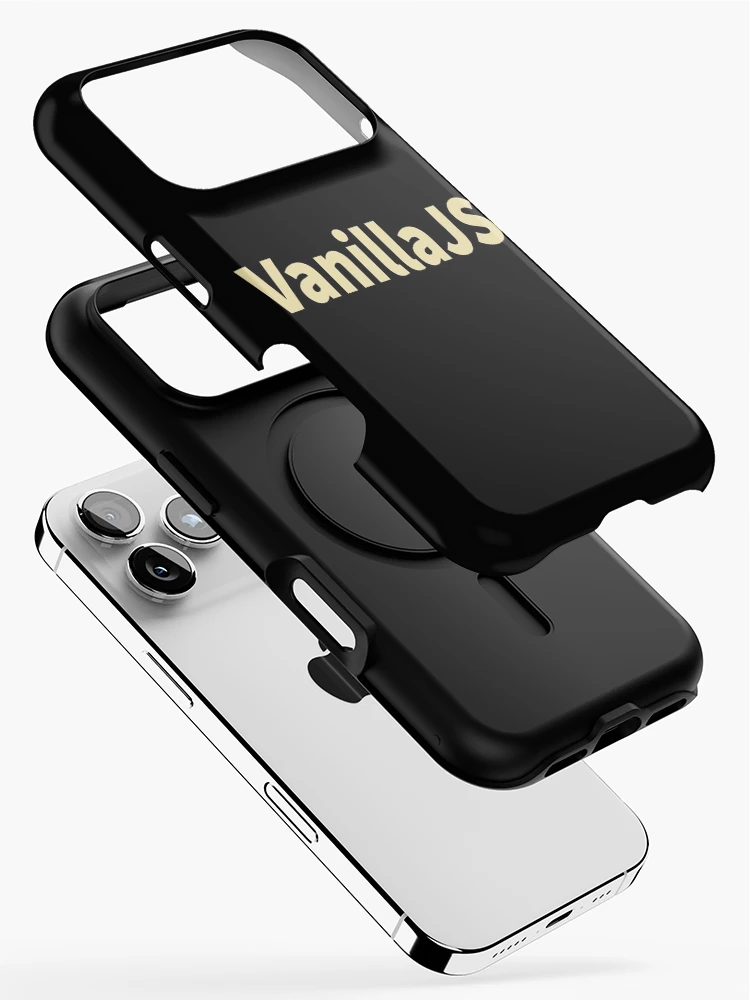 Thumbnail 2 of 4, iPhone Case, VanillaJS - Design for Purist JavaScript Programmers designed and sold by ramiro.