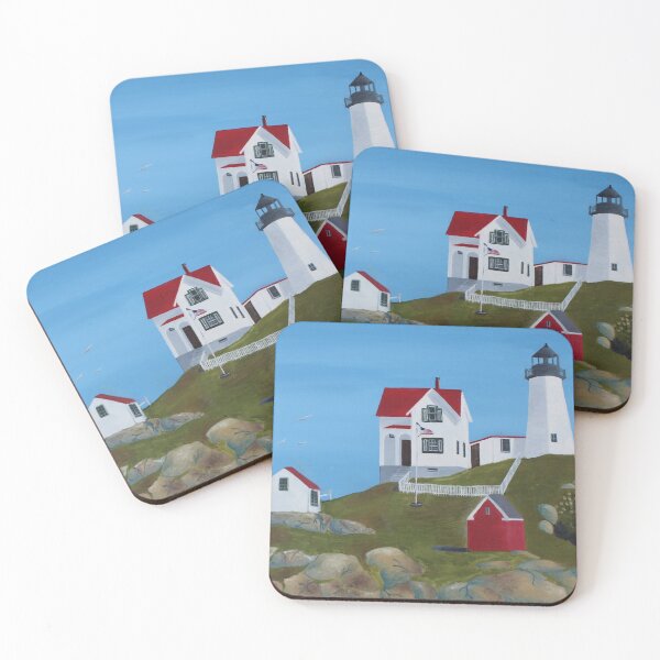 Item preview, The Nubble Lighthouse designed and sold by Tylers-Art-Cart.