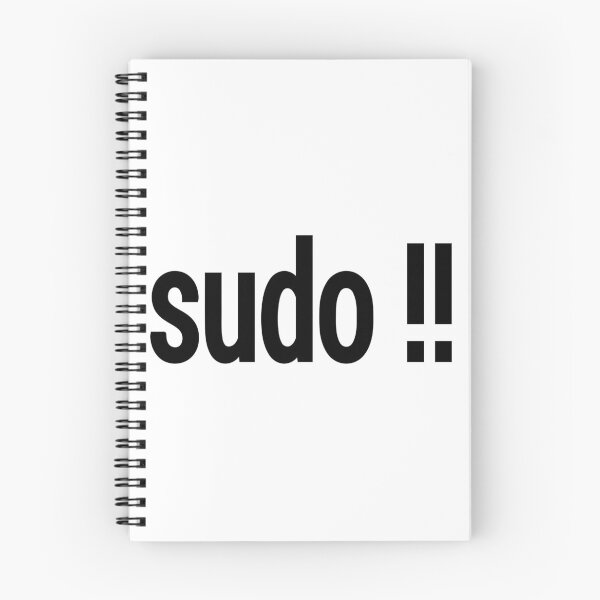 Item preview, sudo !! - Run the last command as superuser designed and sold by ramiro.