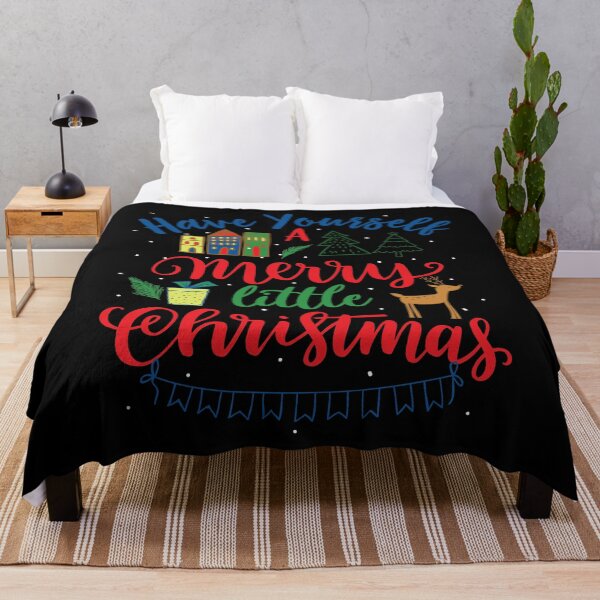 Item preview, Have Yourself a Merry Little Christmas Holiday Graphic design designed and sold by tronictees.