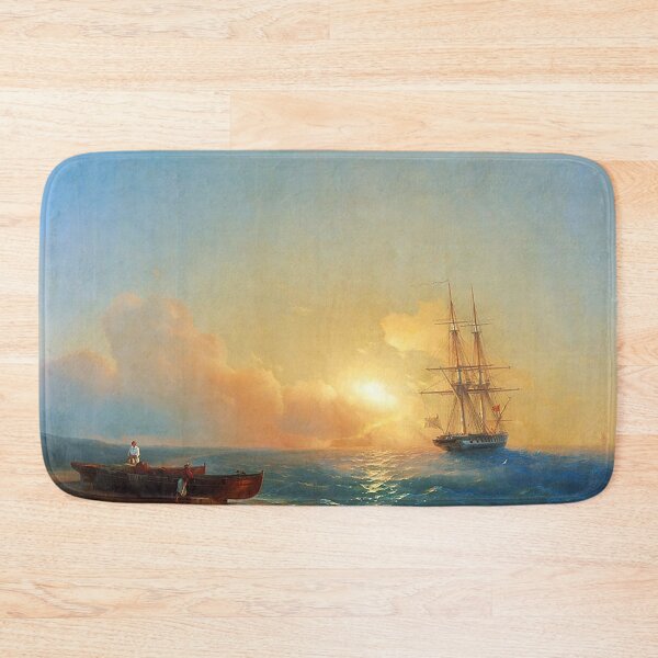 Item preview, Fishermen on the coast of the sea, (1852) by Ivan Aivazovsky designed and sold by LORD  H.D..