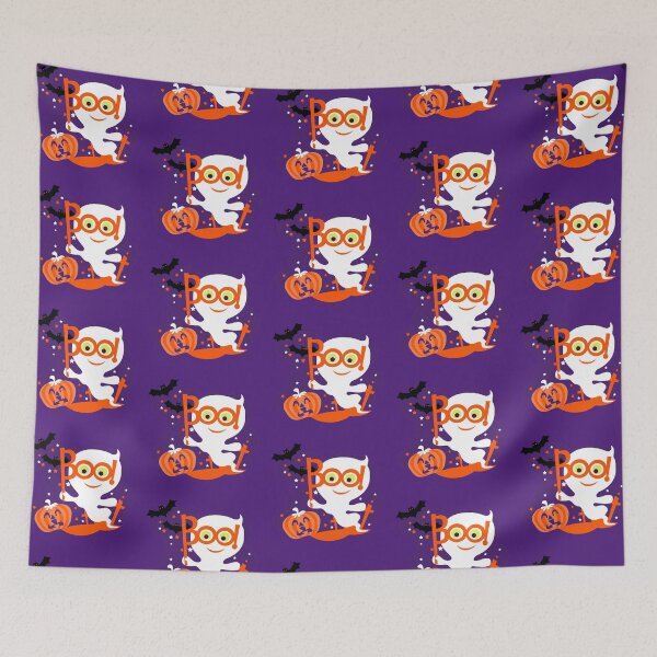 Item preview, Halloween Boo designed and sold by Wonderful world of whimsical Art of yesteryear and today .