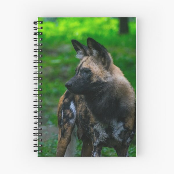 Artikelvorschau, Afrikanischer gemalter Hund im Wald entworfen und verkauft von bittervictory.
