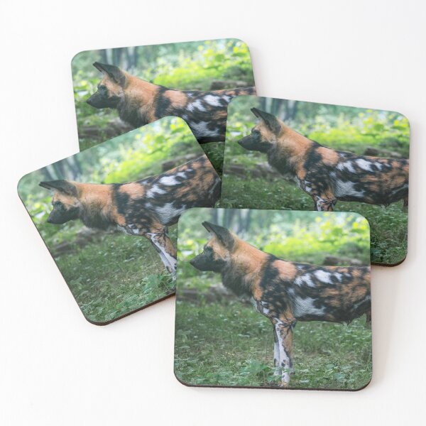 Item preview, African Painted Dog Watching its Prey designed and sold by bittervictory.