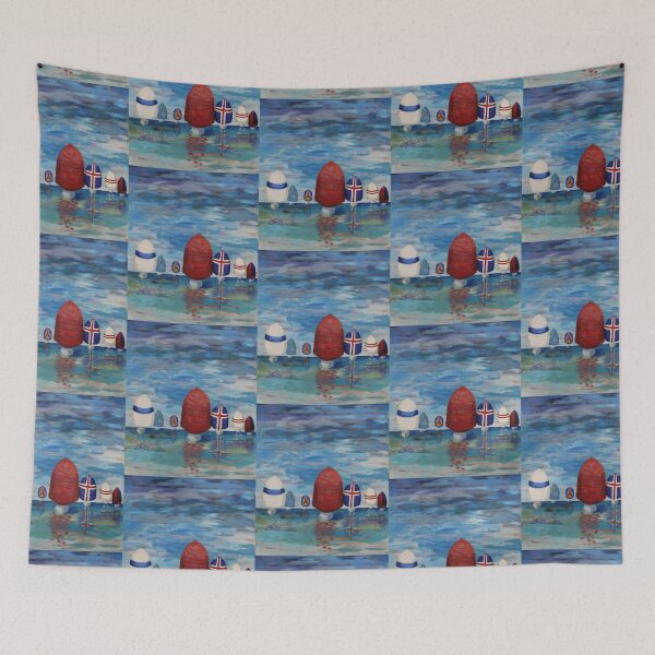 Item preview, Spinnaker Party - Ruby designed and sold by Julia Michelle Dawson.