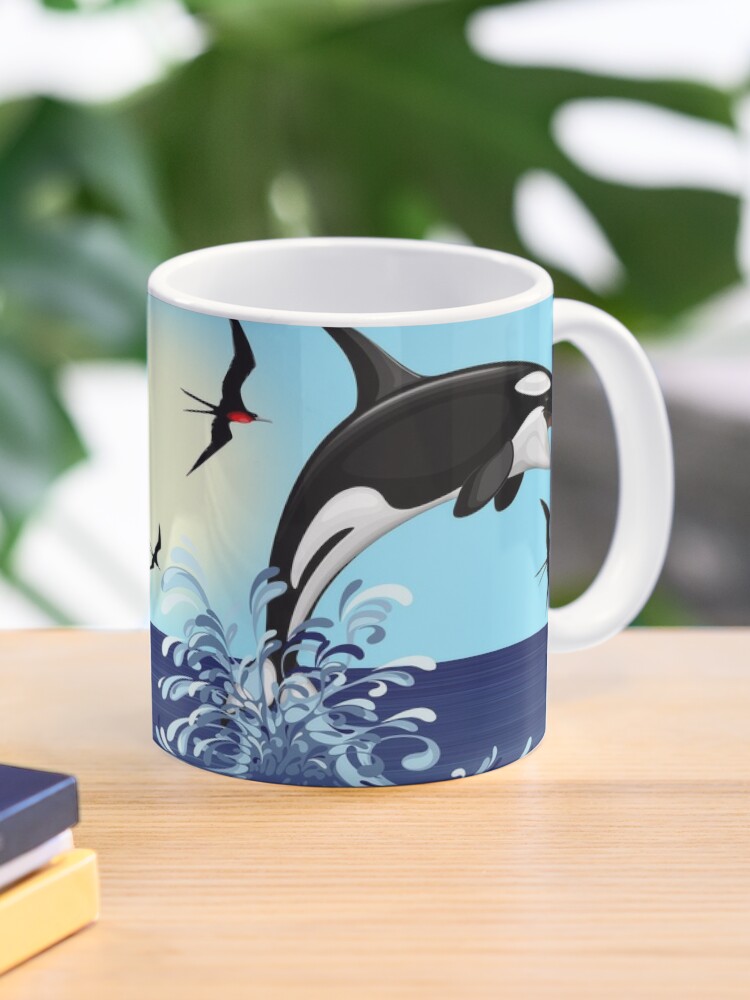 Mug: Jumping Orca