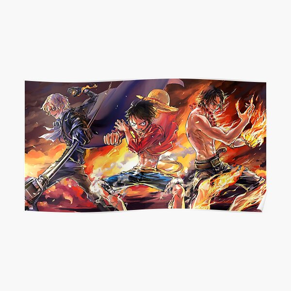 Sabo Luffy Ace Poster