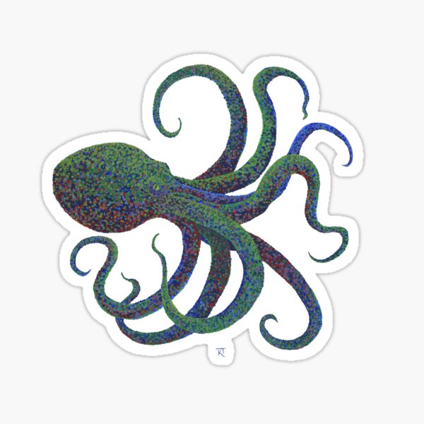 Octopus Sticker