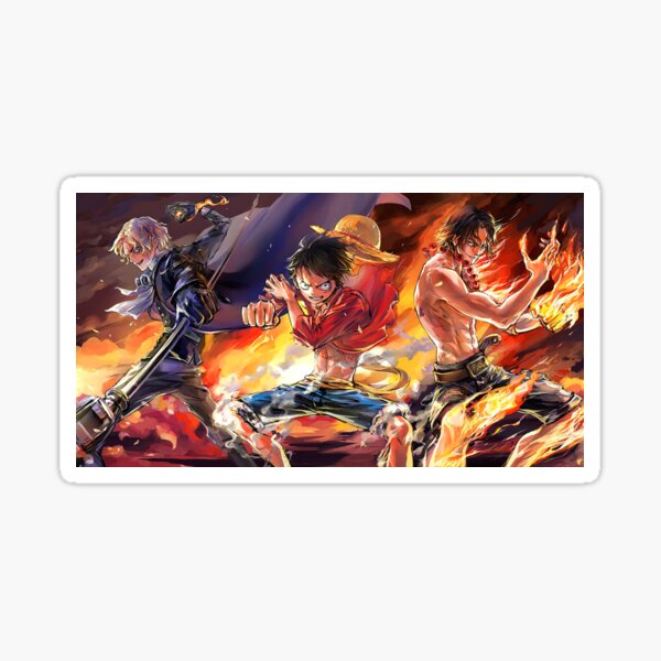 Sabo Luffy Ace Sticker