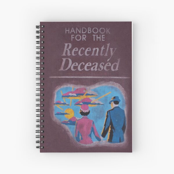 Manual para los fallecidos recientemente. Cuaderno de espiral