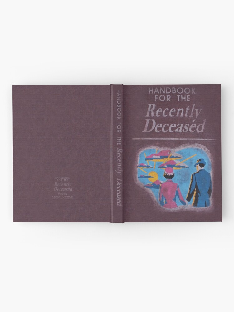 Alternate view of Handbook for the recently deceased Hardcover Journal