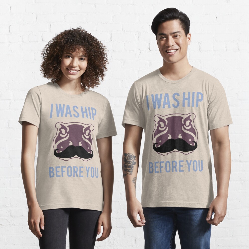 I was hip before you - Hipster Hippo with Moustache Essential T-Shirt