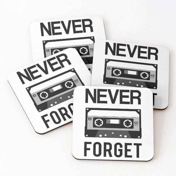 Item preview, NEVER FORGET Cassette - Silicon Valley Parody with Tape Drawing designed and sold by ramiro.
