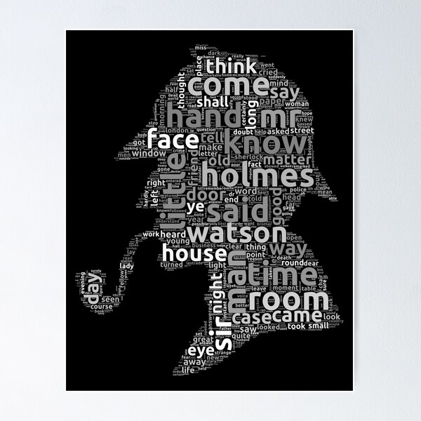 Item preview, The canon of Sherlock Holmes word cloud designed and sold by ramiro.