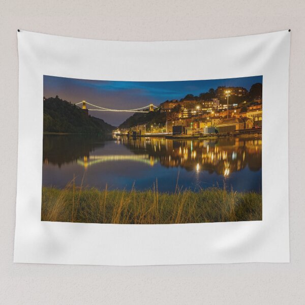 Item preview, Clifton Suspension Bridge, Bristol, at night designed and sold by Philip Powell.