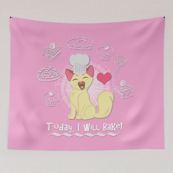 Item preview, Today I Will Bake! designed and sold by TheKohakuDragon.