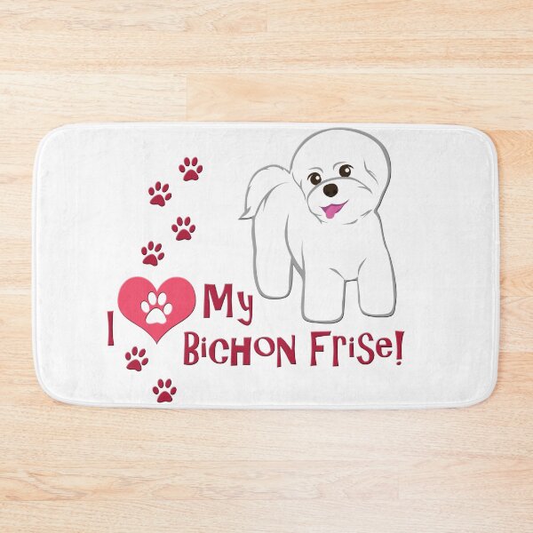 Item preview, I Love My Bichon Frise! designed and sold by TheKohakuDragon.