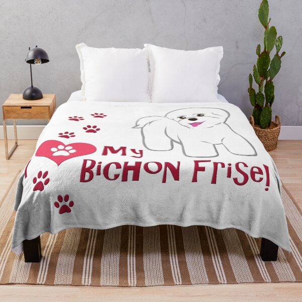 Item preview, I Love My Bichon Frise! designed and sold by TheKohakuDragon.