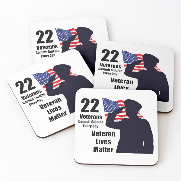 Item preview, 22 veterans a day veteran lives matter designed and sold by RossDillon.