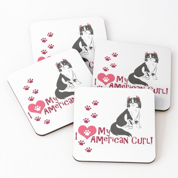 Item preview, I Love My American Curl! designed and sold by TheKohakuDragon.