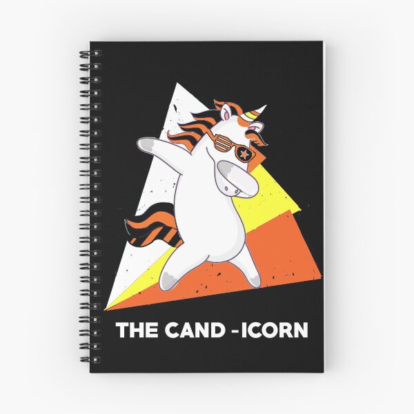 Item preview, Cand-icorn Candy Corn Dabbing Halloween Unicorn designed and sold by LimeAndCoconuts.