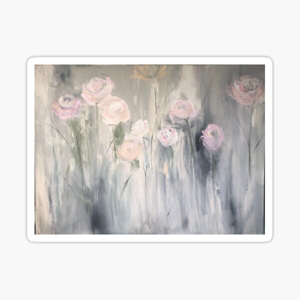 Soft Floral Sticker