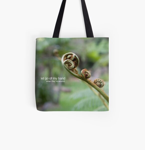 let go All Over Print Tote Bag