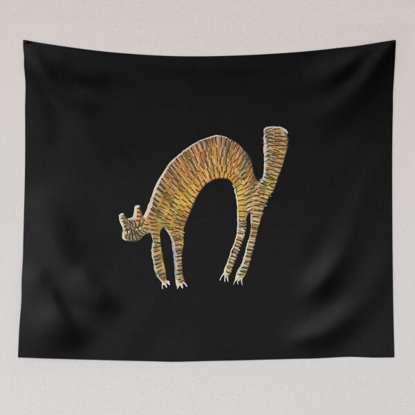 Item preview, Abstract Funny Cat designed and sold by BlackLineWhite.