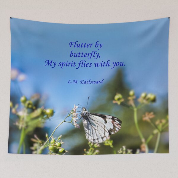 Item preview, 'Flutter By' for Art on a Mission designed and sold by OriginalArt4ME.
