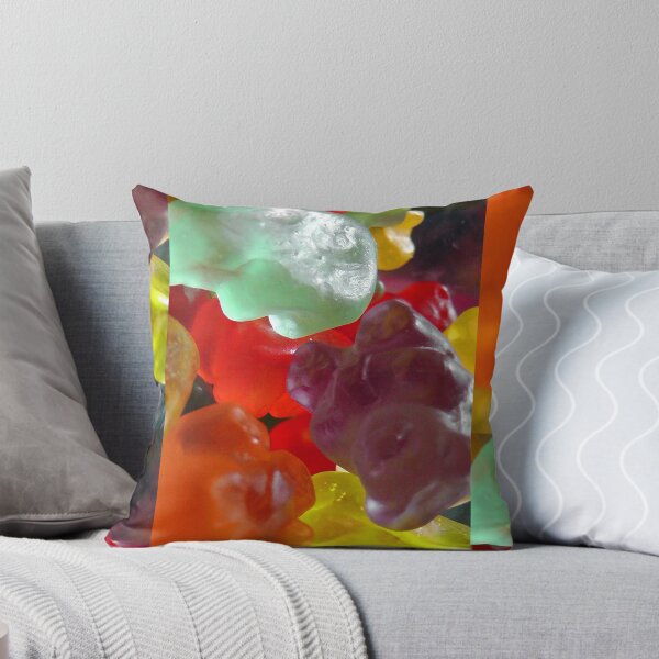 Item preview, Gummy Bear Candy Rainbow Detail Photo, Single and Repeating Image designed and sold by Nicolette Olivier.