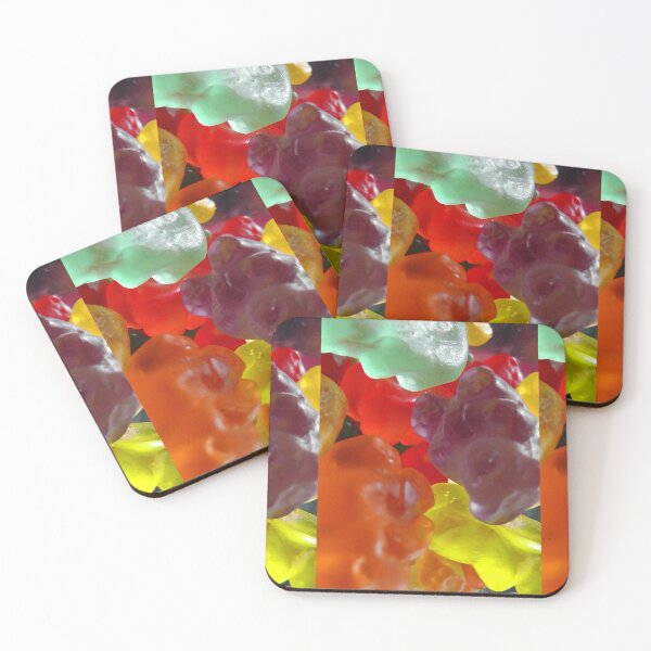 Item preview, Gummy Bear Candy Rainbow Detail Photo, Single and Repeating Image designed and sold by Nicolette Olivier.