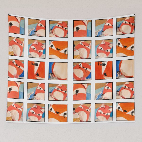 Item preview, Drunk Fox Selfies designed and sold by BlazerDesigns.
