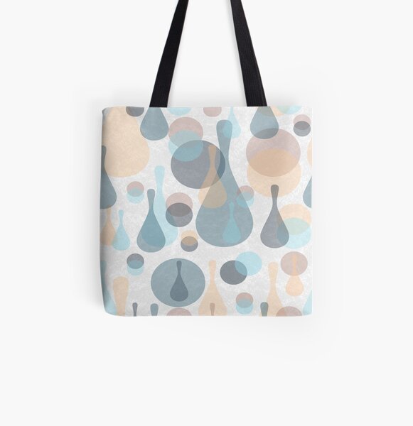 Spots and drops All Over Print Tote Bag