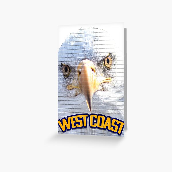 West Coast Eagles Greeting Card
