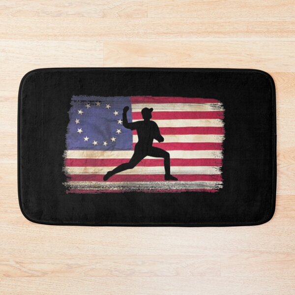 Item preview, All America - Betsy Ross and Baseball  designed and sold by AmericanTeeCo.