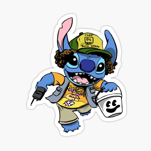 Dustin Stitch Sticker