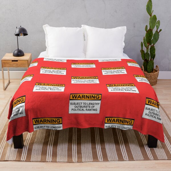 Item preview, WARNING: SUBJECT TO LENGTHY OUTBURSTS OF POLITICAL RANTING designed and sold by Bundjum.