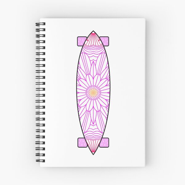 Aperçu de l'œuvre Longboard Hippy créée et vendue par Fangpunk.