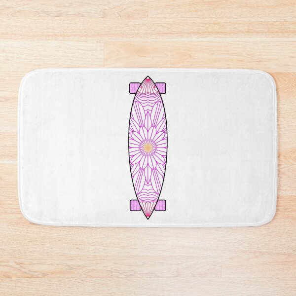 Aperçu de l'œuvre Longboard Hippy créée et vendue par Fangpunk.