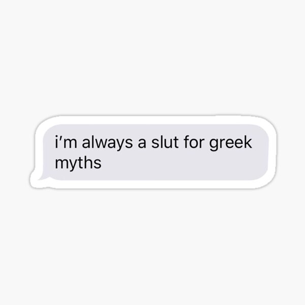 Greek myths Sticker