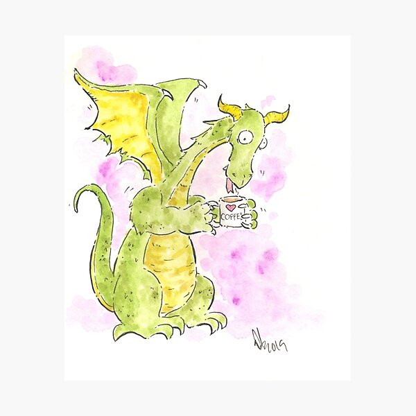 Item preview, Caffeine Dragon designed and sold by WrathOfBom.